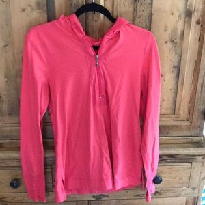 Half zip long sleeve athletic wear